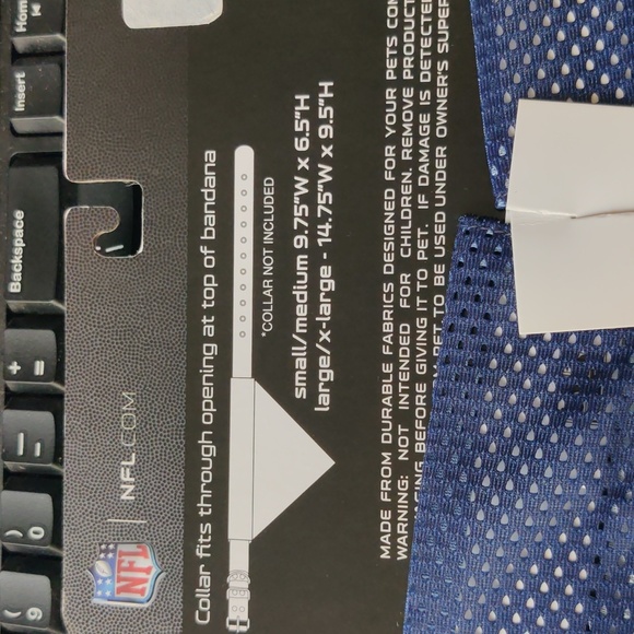 New England Patriots Dog Bandana - Picture 3 of 4